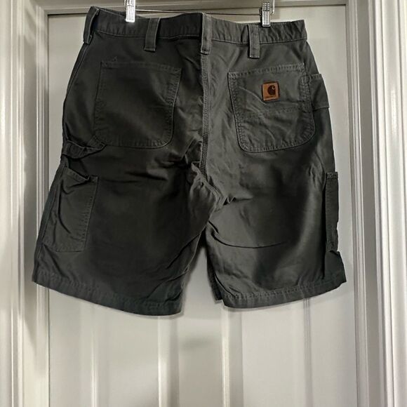 Carhartt men’s shorts original fit gray size 38 - Picture 2 of 3